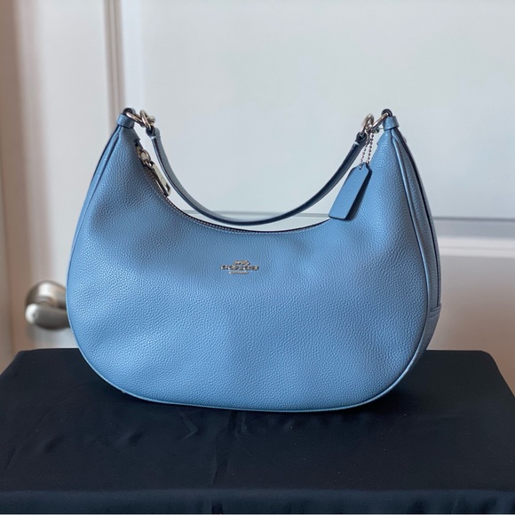 Coach Handbags - Coach Blue Leather purse